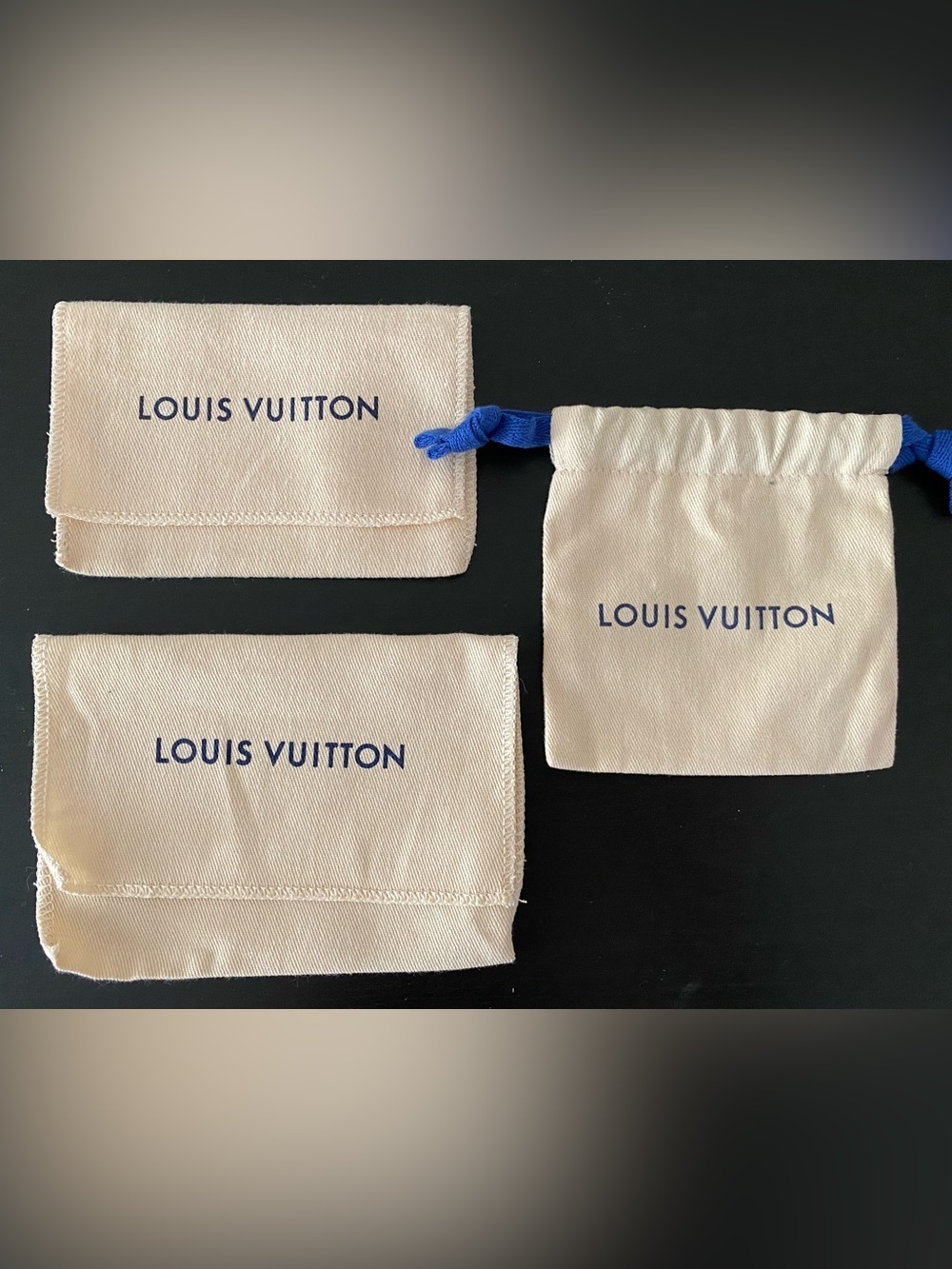 Louis Vuitton Dust Bags Set of 3